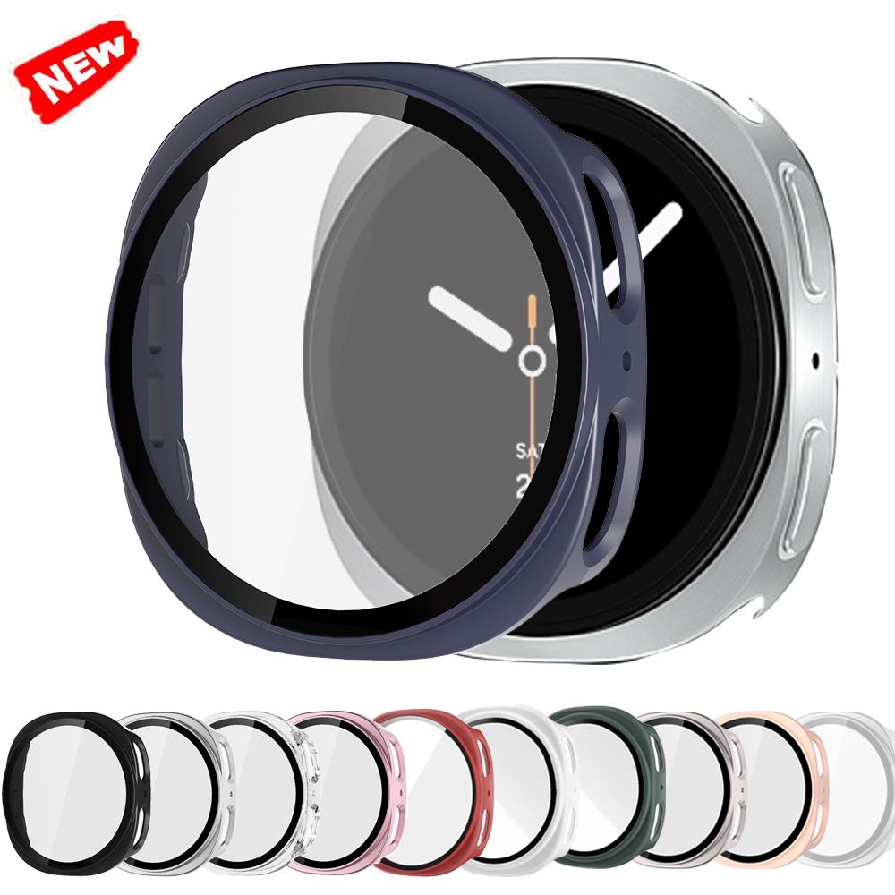 حافظة من الزجاج المقسى + PC لس - مراجعة Smartwatch Band Accessories وسعره