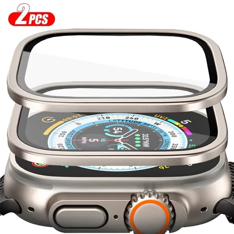 Aluminium Alloy Case+Tempered  - مراجعة Smartwatch Case وسعره