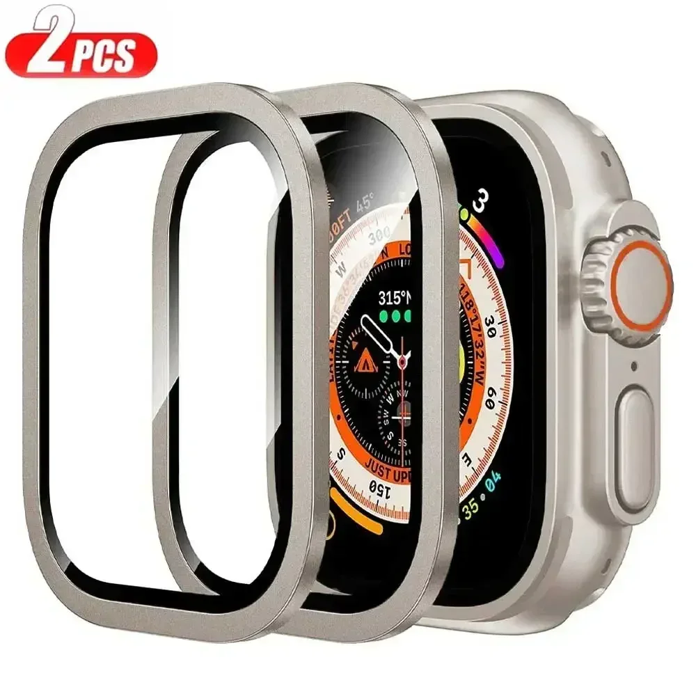 Aluminium Alloy Case+Tempered  - مراجعة Smartwatch Case وسعره