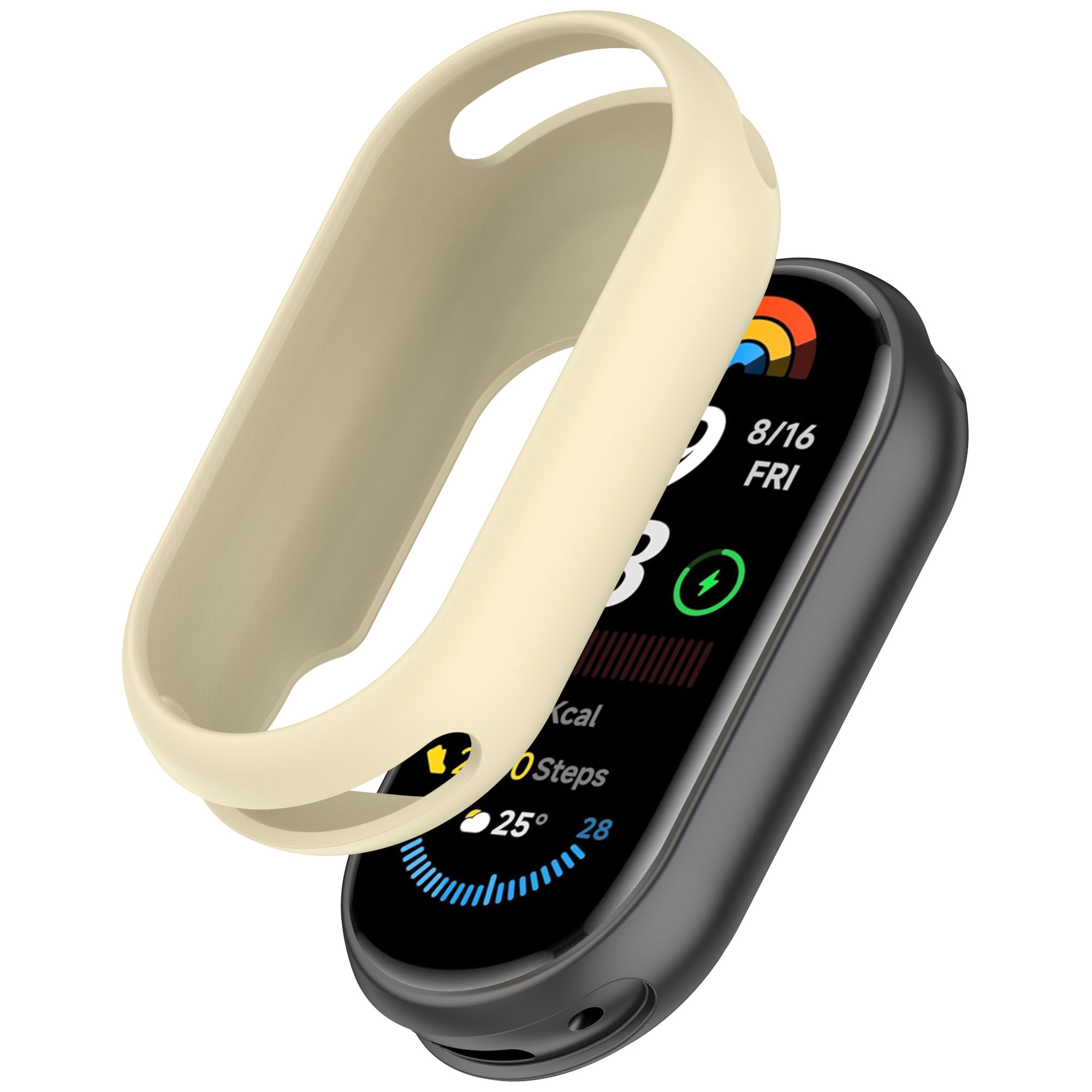 حافظة من السيليكون لهاتف Xiaom - مراجعة Xiaomi Smartwatch Accessories وسعره