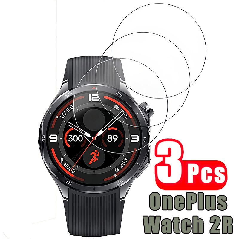 3 قطعة 9H الزجاج المقسى حامي ا - مراجعة Smartwatch Icon وسعره