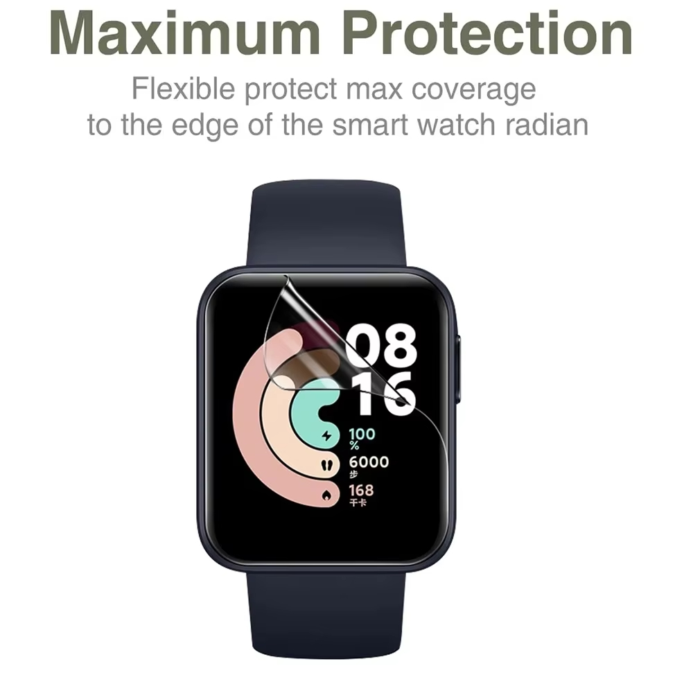 غشاء هيدروجيل لساعة شاومي ريدم - مراجعة Xiaomi Smartwatch Accessories وسعره
