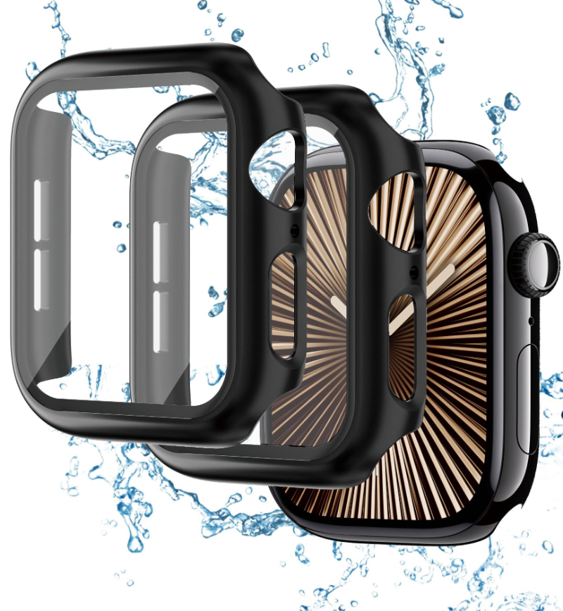 قطعتان من الزجاج المقسى + غطاء - مراجعة Smartwatch Band Accessories وسعره