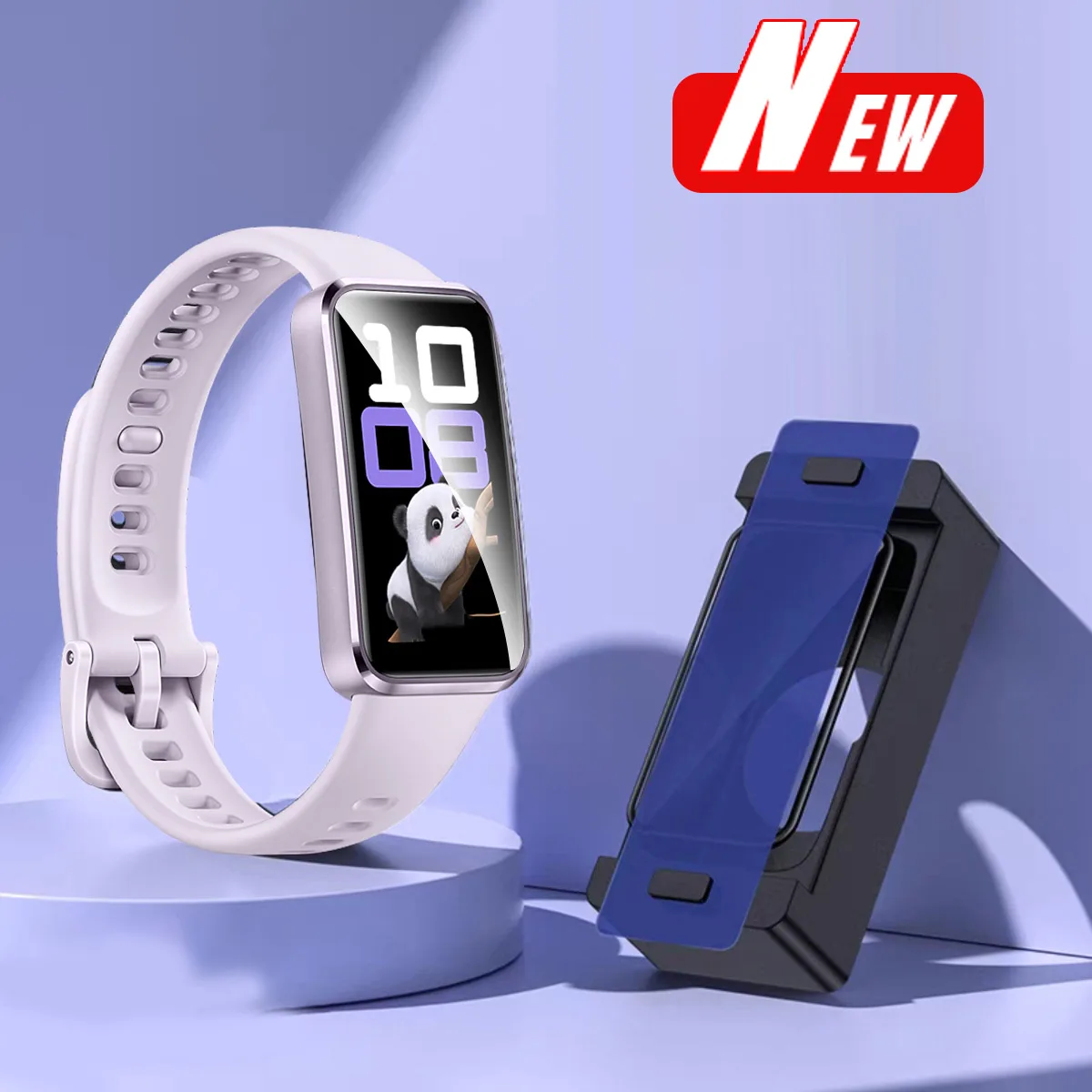 واقيات شاشة مرنة لساعة Huawei  - مراجعة Smartwatch Band Accessories وسعره