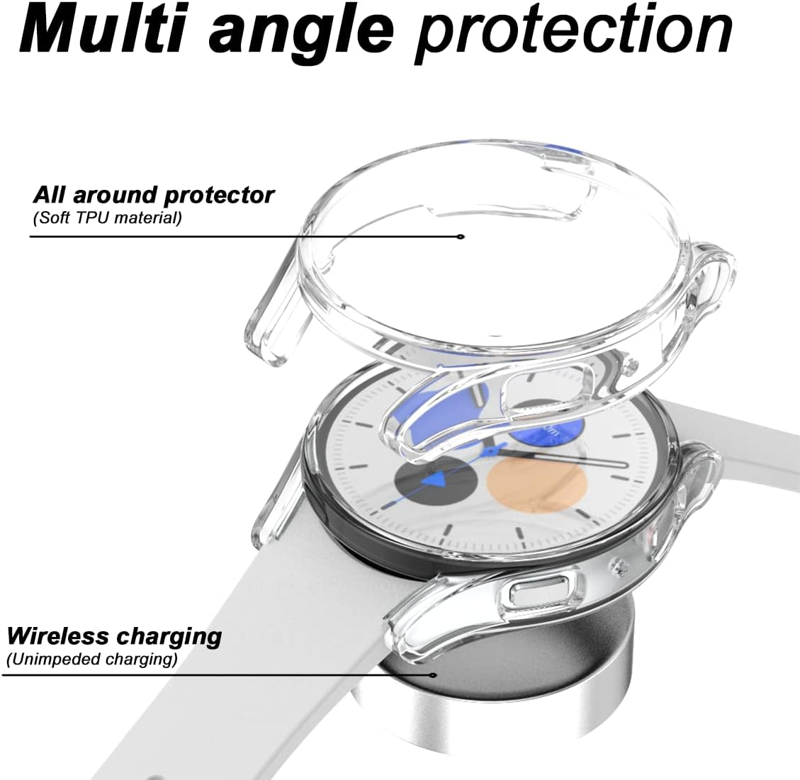 حافظة واقية من مادة TPU لساعة  - مراجعة Accessories For Galaxy Watch 5 وسعره