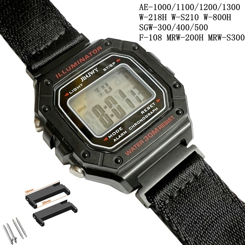 محول عالمي برأس مرتفع من 18 مم - مراجعة Watch Band Connector وسعره