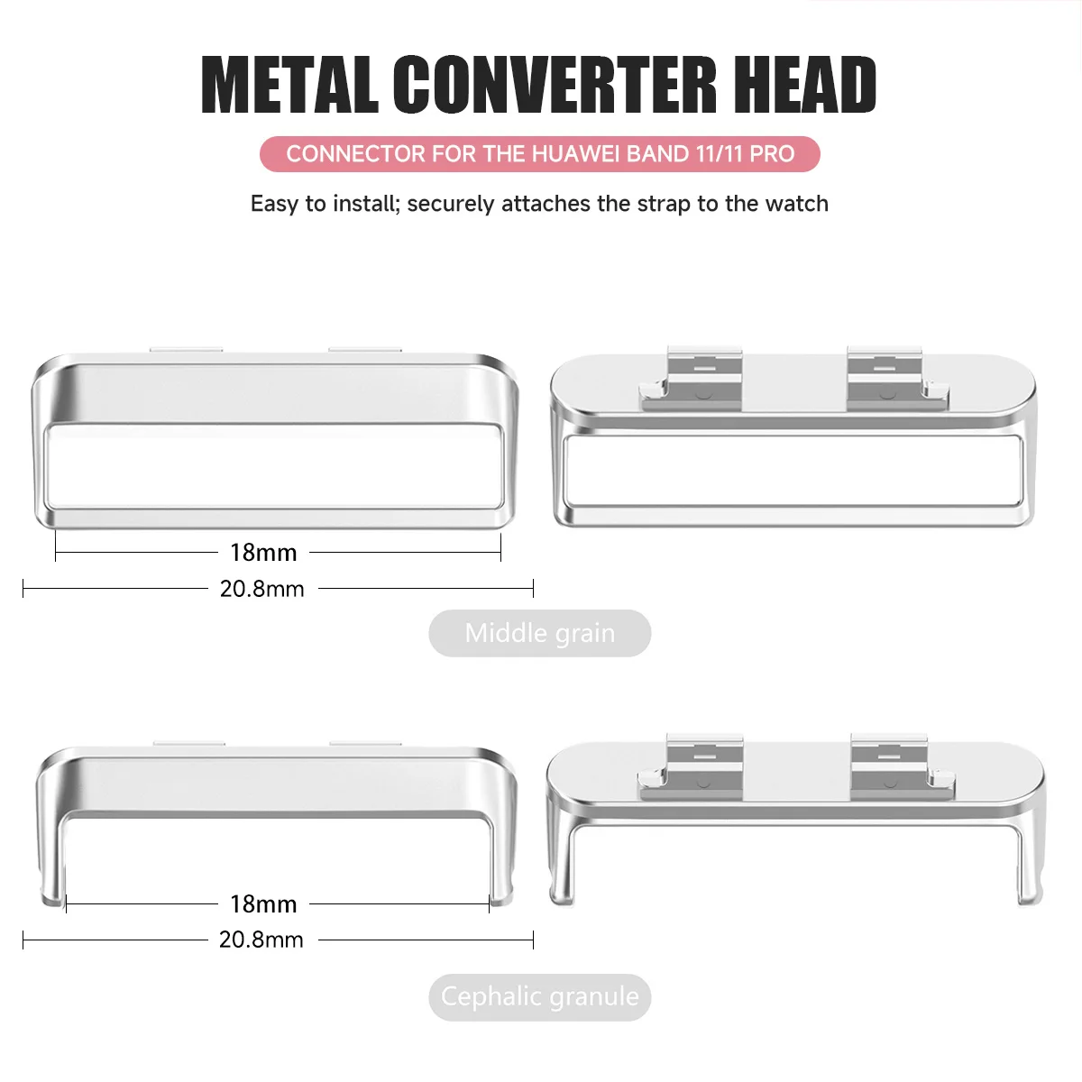 إكسسوارات معدنية من الفولاذ ال - مراجعة Watch Band Connector وسعره
