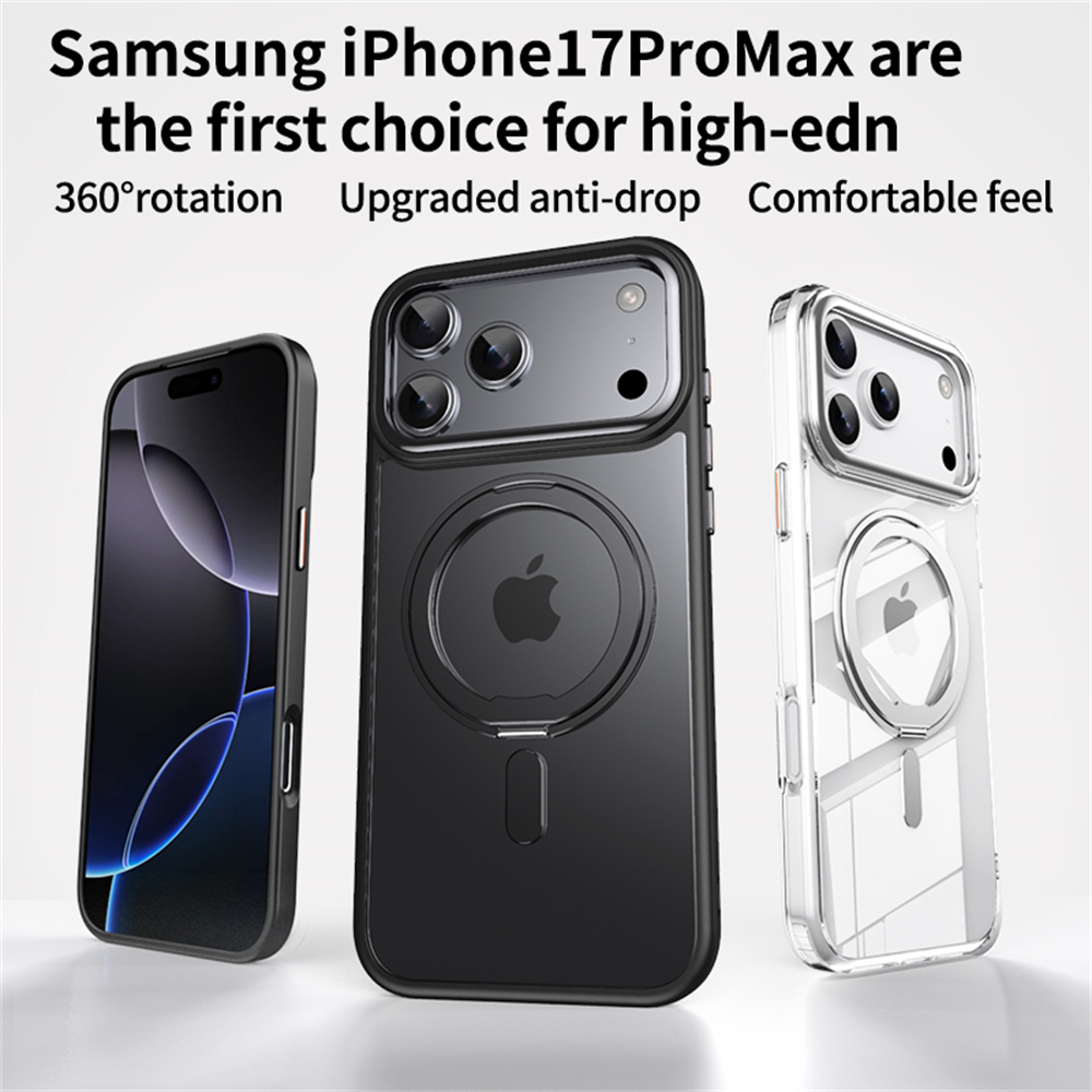 حافظة هاتف شفافة بحامل حلقي مع - مراجعة Magnetic Charging Stand وسعره
